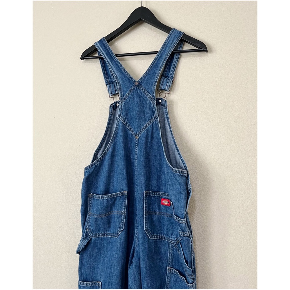 Dickies Classic Blue Denim Jumpsuit - Picture 5 of 6